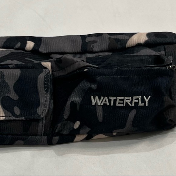 WATERFLY Fanny Pack for Women Men Water Resistant Belt Bag 4 Pockets - Picture 11 of 13